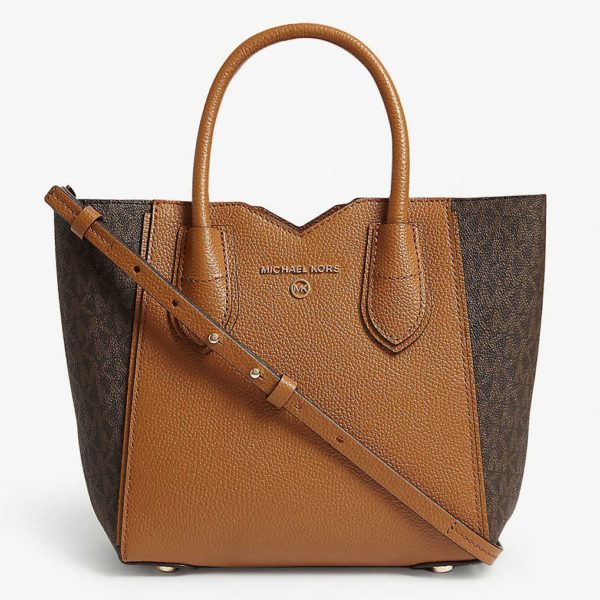 Mae Messenger – Black/Logo Brown