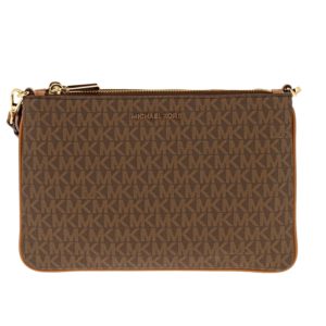 Michael-Kors-Jet Set Logo Braun