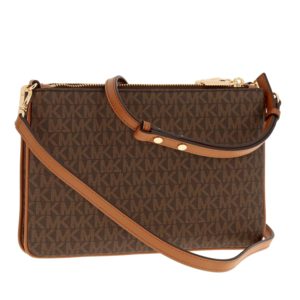 Michael-Kors-Jet Set Logo Braun