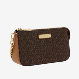 Michael-Kors-Jet Set Logo Braun