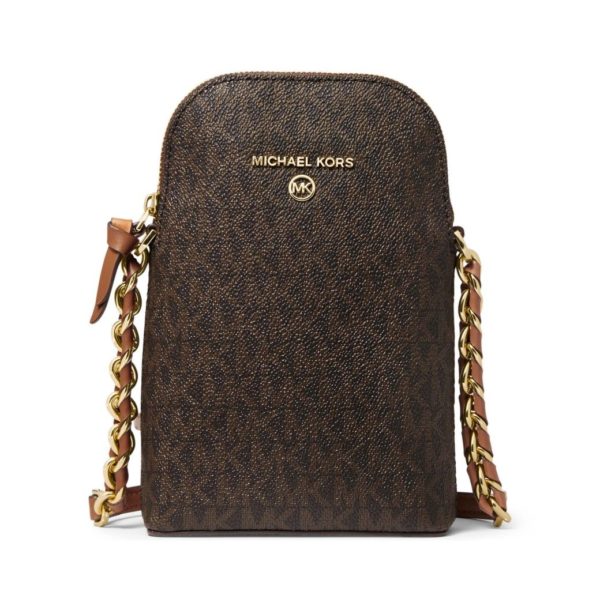 Jet Set Charme Brieftasche – Logo Brown