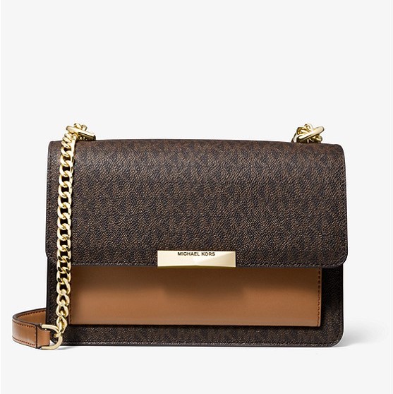 23-1 Michael Kors Handtasche – Modell: Jade large Farbe: Logo Brown Acorn