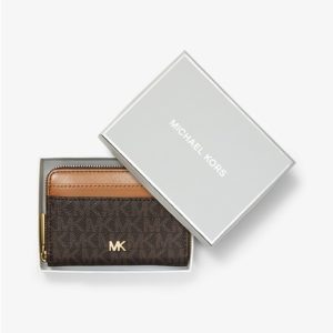 Michael Kors Brieftasche Money Pieces Logo Braun