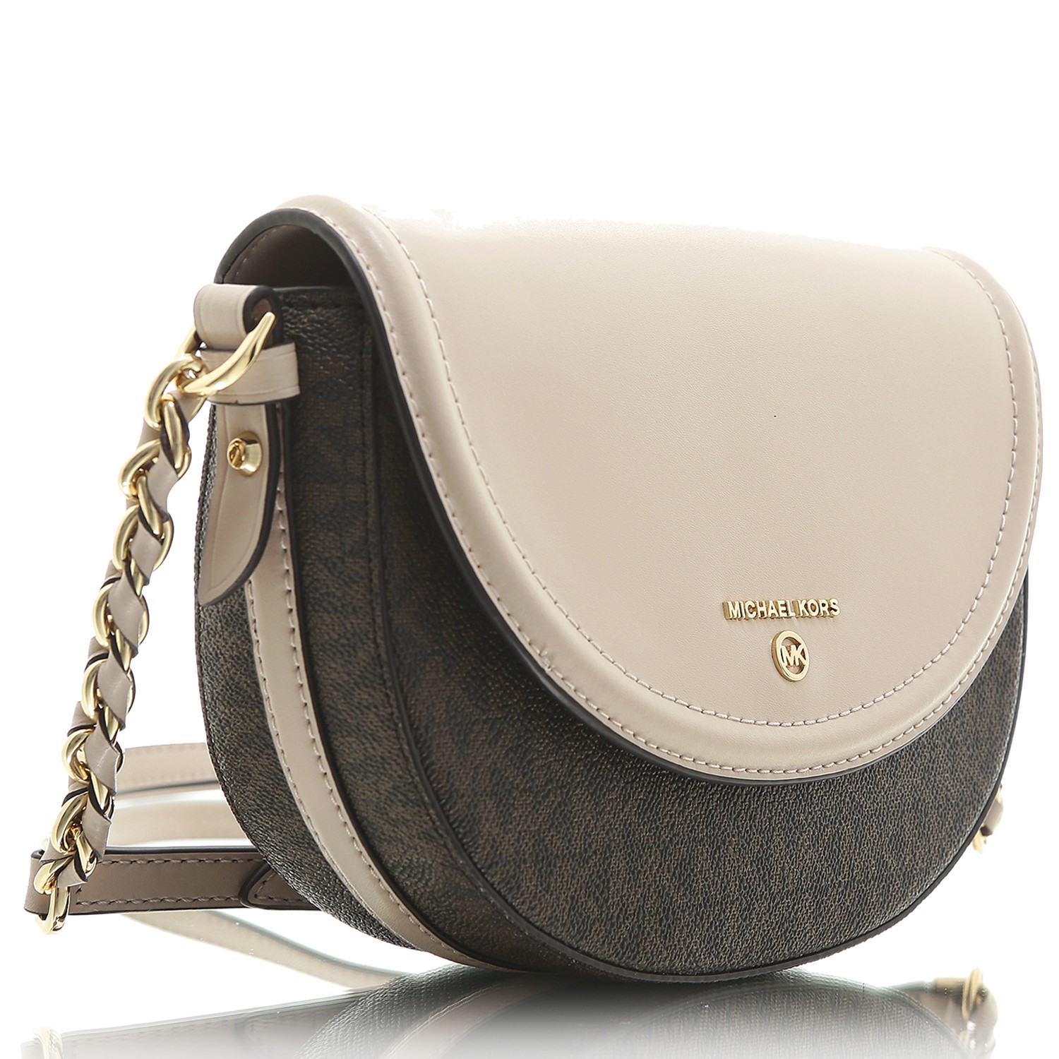 53-1 Michael-Kors-Umhängetasche-Jet Set Charme-Brown-Softpink