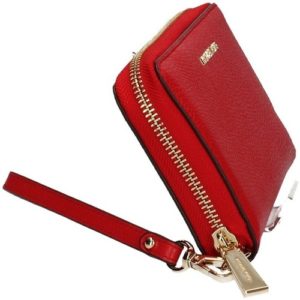 Michael Kors Brieftasche Jet Set Rot