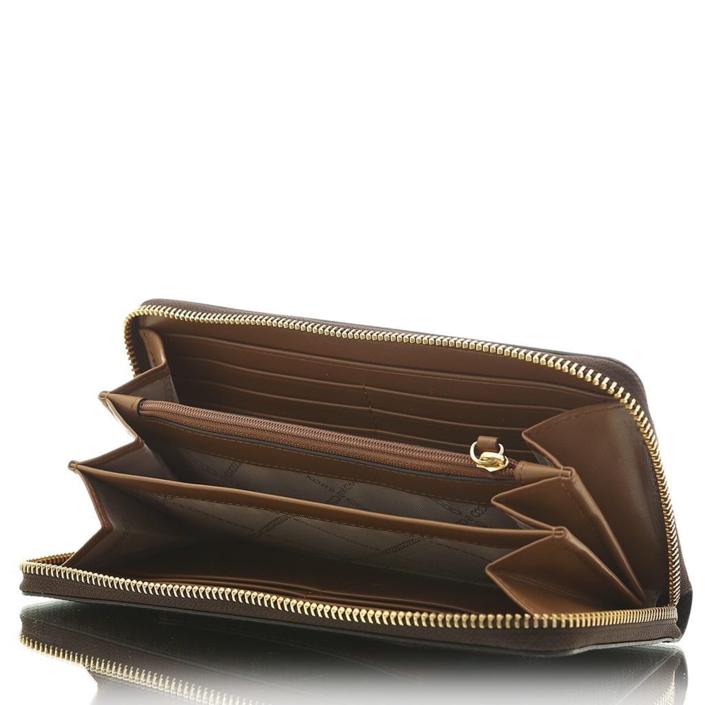 Jet Set Brieftasche – Logo Brown (Art. 534) – Detail 1