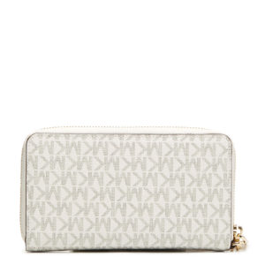 Michael Kors Brieftasche Jet Set Logo Vanilla