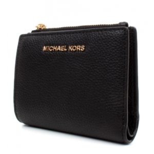 Michael Kors Brieftasche Jet Set Schwarz