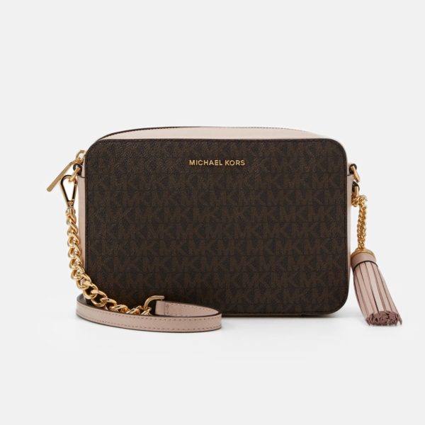 Ginny – Logo Brown/Soft Pink