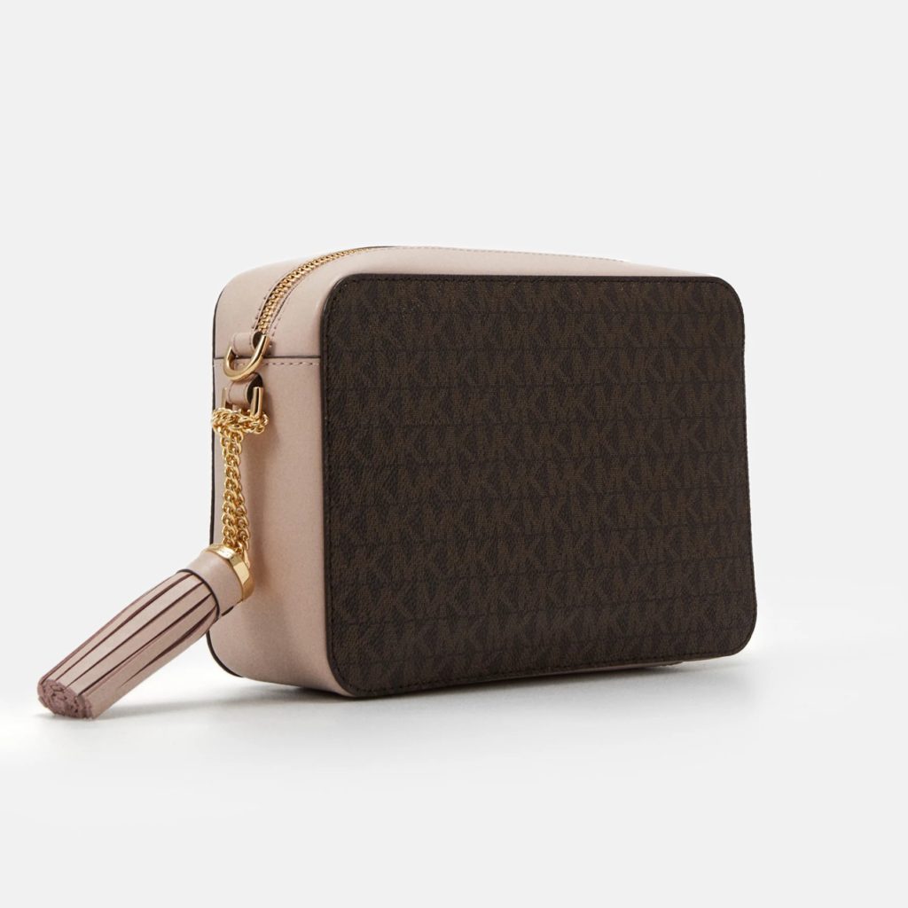 Ginny – Logo Brown/Soft Pink – Detail 2