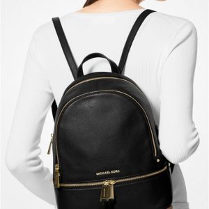 Michael-Kors-Reha-Zip-Rucksack-Schwarz