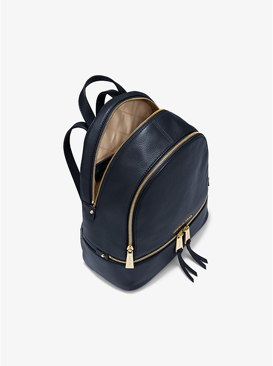 71-3 Michael-Kors-Reha-Zip-Rucksack-Dunkelblau