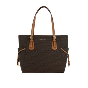 Michael-Kors-Shopper-Voyager-Logo Braun