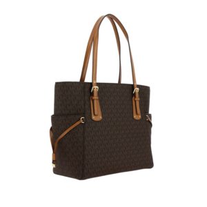 Michael-Kors-Shopper-Voyager-Logo Braun