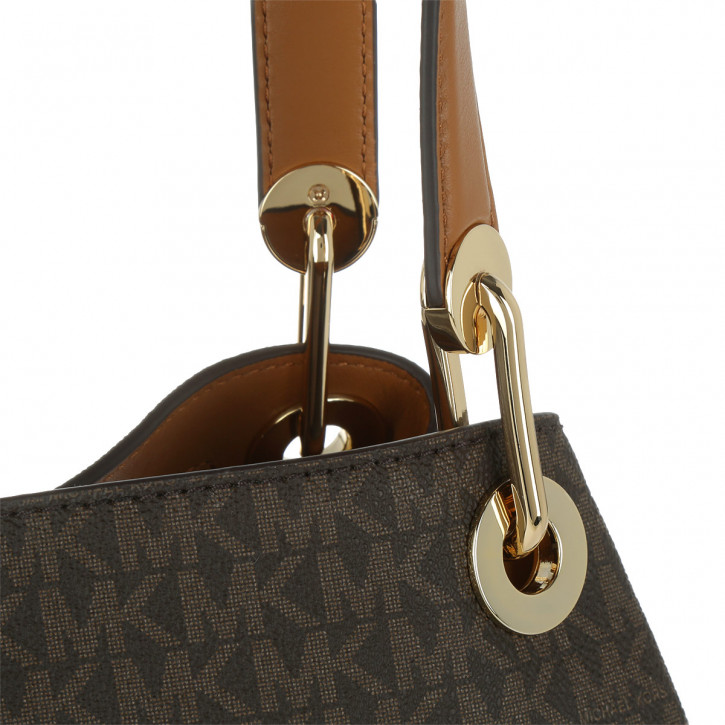 Michael-Kors-Raven-Logo-Braun-5 Michael-Kors-Raven-Logo-Braun