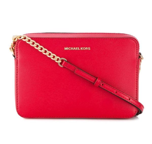Jet Set Crossbody – Bright Red