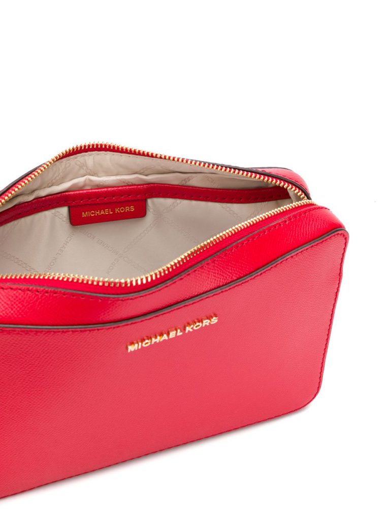 Jet Set Crossbody – Bright Red – Detail 3