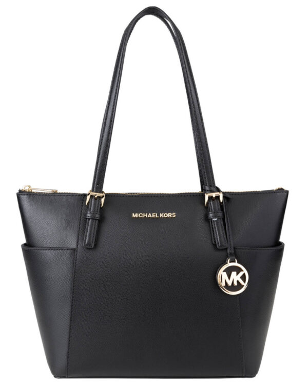 Jet Set Item – Black (Metallteile Gold)
